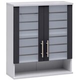 MID.YOU Viseča Omara Niko, Antracit, Srebrna | Shoptok.si