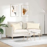 vidaXL jastučići za sofu 2 pcs krema 80 x 40 cm kordura tekstil | shoptok.hr