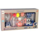  Set dječjeg kuhinjskog pribora - blender i aparat za kavu - plavo/rozi Slike
