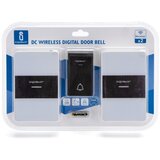 Aigostar SET 2x bežični zvonac 3xAA IP44 bela/crna | Eponuda.com