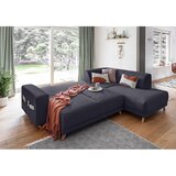 Miuform Antracitno siva sklopiva/s prostorom za odlaganje kutna garnitura (s desnim kutom/u obliku slova L) Classy Sophie – | shoptok.hr