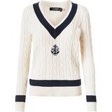 Polo Ralph Lauren Pulover 'MEREN' boja pijeska / morsko plava | shoptok.hr