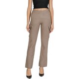Vila Lahkotne hlače & Harem hlače VICASSIE CARGO KNIT PANTS 14098878 Bež Cene
