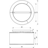  Plafonski luster LOFT SHADE 3xE27/60W/230V, crna/zlatna | Eponuda.com
