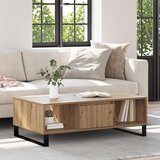  Kava Stol Umjetnički hrast 104 x 60 x 35 cm Konstruirano drvo | shoptok.hr