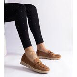 Gemre Carmel women's moccasins made of eco suede Sandoval Cene