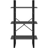 Police za pohranu sive 60 x 30 x 105 cm konstruirano drvo | shoptok.hr