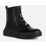 Geox Black Girls Ankle Boots Phaolae - Girls | Shoptok.si