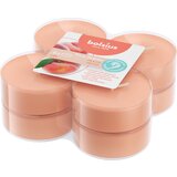 Bolsius Pravi vonji Maxi dišeče čajne lučke 8h (8 kosov) - breskev | Shoptok.si