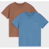 Sinsay Basic pamučne majice paket od 2 kom | shoptok.hr