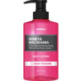 KUNDAL Honey & Macadamia Baby Powder hranilni losjon za telo z vlažilnim učinkom 500 ml | Shoptok.si
