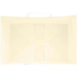  Papirnate vrečke 250 kosov z ročaji rumena 32x22x24 cm, (5000160823) | Shoptok.si