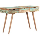 vidaXL Toaletni stolić s ogledalom 112x45x76 cm od obnovljenog drva | shoptok.hr