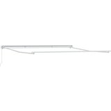 Nadstrešnica Okvir tende Bela 500 × 350 cm Aluminij - - Bela - 30.8 - 500 x 350 cm - 2025- | Shoptok.si