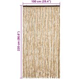  Zastor protiv insekata bež 100 x 220 cm šenil | shoptok.hr