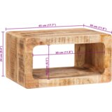 vidaXL Posteljne mize Trdnina mango lesa | Shoptok.si