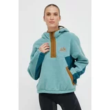 Marmot Športni pulover Super Aros turkizna barva