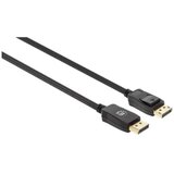 Manhattan DisplayPort priključni kabel DisplayPort vtič\, DisplayPort vtič 3.00 m črna 353625 #####8K UHD DisplayPort kabel, (20421166) | Shoptok.si