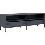 vidaXL TV omarica antracitna 135x39x43,5 cm hladno valjano jeklo | Shoptok.si