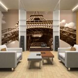  Tapeta - Eiffel Tower in sepia 250x193 Cijene