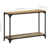  Konzolna mizica 110x30x75 cm trden predelan les, (20714366) | Shoptok.si