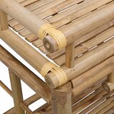 Vinska kolica s kotačima Prirodna 85 x 50 x 93 cm Bambus | Eponuda.com