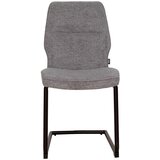 XORA nihajni stol, kovina, tekstil siva | Shoptok.si
