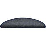  Prostirke za stepenice 30 kom 56x17x3 cm tamno sive i plave poluokrugle | shoptok.hr