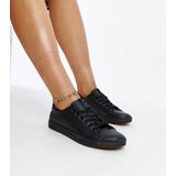 Gemre Black eco-leather sneakers Luz Cene