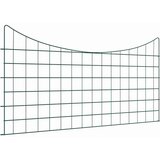 vidaXL Komplet ograje za ribnik 5 pcs Zelena 100 x 50 cm Jeklo | Shoptok.si