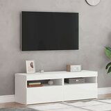 vidaXL TV ormarići s LED svjetlima 2 kom bijeli 60 x 35 x 40 cm | shoptok.hr