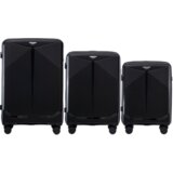 WINGS set od tri kofera Nimfa od polipropilena veličine V M S crni | shoptok.hr