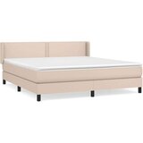  Krevet box spring s madracem cappuccino 180x200 cm umjetna koža | shoptok.hr