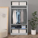  Ormar siva boja betona 100 x 50 x 200 cm od iverice | shoptok.hr