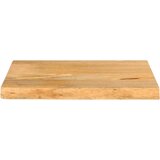 Stolna Mizna plošča z naravnim robom 40x20x3,8 cm trden mangov les, (21412135) | Shoptok.si