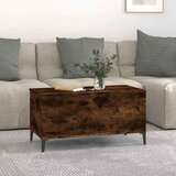 vidaXL Stolić za kavu boja hrasta 90 x 44,5 x 45 cm konstruirano drvo | shoptok.hr