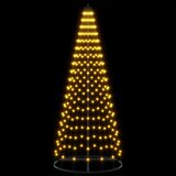  LED božićno drvce 165 cm 270 LED lampica Topla bijela Željezo | shoptok.hr