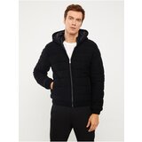 LC Waikiki men's slim fit hooded knitwear coat