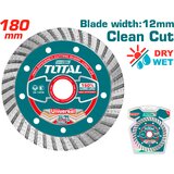 Turbo diamantna rezalna plošča 180(7")X22.2mm / 12mm (TAC2131801) | Shoptok.si