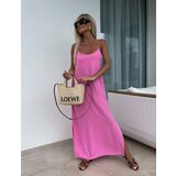 Beloved Mareen maxi obleka roza | Shoptok.si