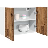 vidaXL Viseča omarica starinski les 80x31x60 cm inženirski les Cene