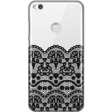 Teracell maska silikonska print skin za huawei honor 8 Lite/P8 lite 2017/P9 lite 2017 black lace Cene