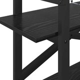  Polica Crni hrast 100 x 33,5 x 64 cm Konstruirano drvo | shoptok.hr