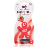 Real Fresh Lucky Man Strawberry dišava za avto 1 kos | Shoptok.si