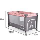 Cangaroo Moni Prenosivi krevetac Safari – Pink | ePonuda.com