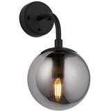  Endon 106664 - Zidna svetiljka ONTARIO 1xE14/7W/230V crna/zadimljena | Eponuda.com