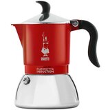  Talijanska Moka za Kavu Bialetti FIAMMETTA INDUCTI Crvena Aluminij 4 Tasītes | shoptok.hr