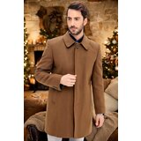Dewberry PLT8365 MEN'S COAT-STRAIGHT CAMEL | shoptok.hr