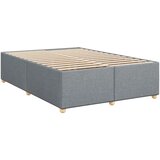  Boxspring krevet s madracem Svjetlosiva 160 x 200 cm Tkanina - Svjetlosiva 160 x 200 cm Dizajn linija | shoptok.hr