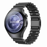 INF združljiv s huawei watch 5/GT6/GT5/Pro/4, samsung: kovinski pašček z magnetno zaponko ocean 22 mm black, (5000116441) | Shoptok.si